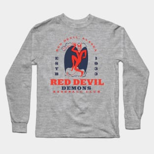 Red Devil Demons Long Sleeve T-Shirt